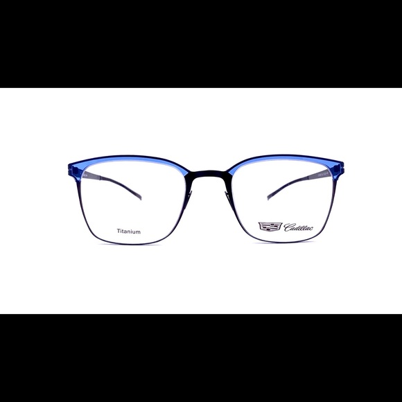 Titanium Eyeglasses Blue Crystal by Cadillac Durable & Lightweight 51-21-140 - Picture 3 of 8